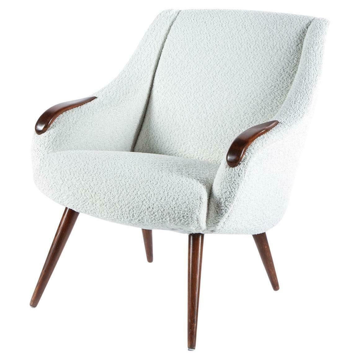Mid Cesntury Armchair, 1950s, Vintage
