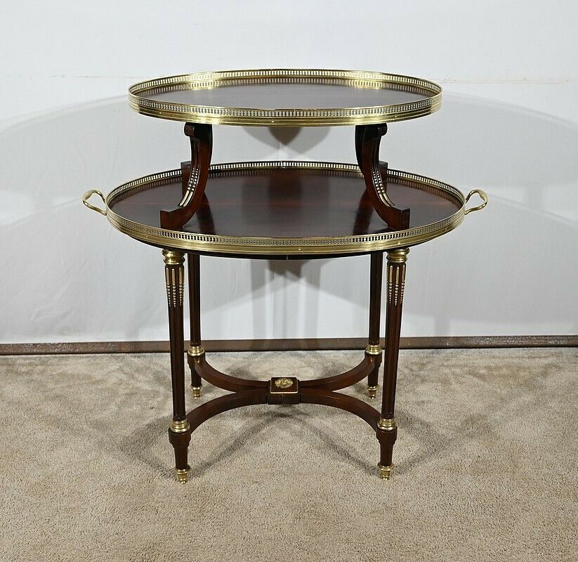Rare Cuban Mahogany Service Table, Louis XVI Style – Xixth photo furniture