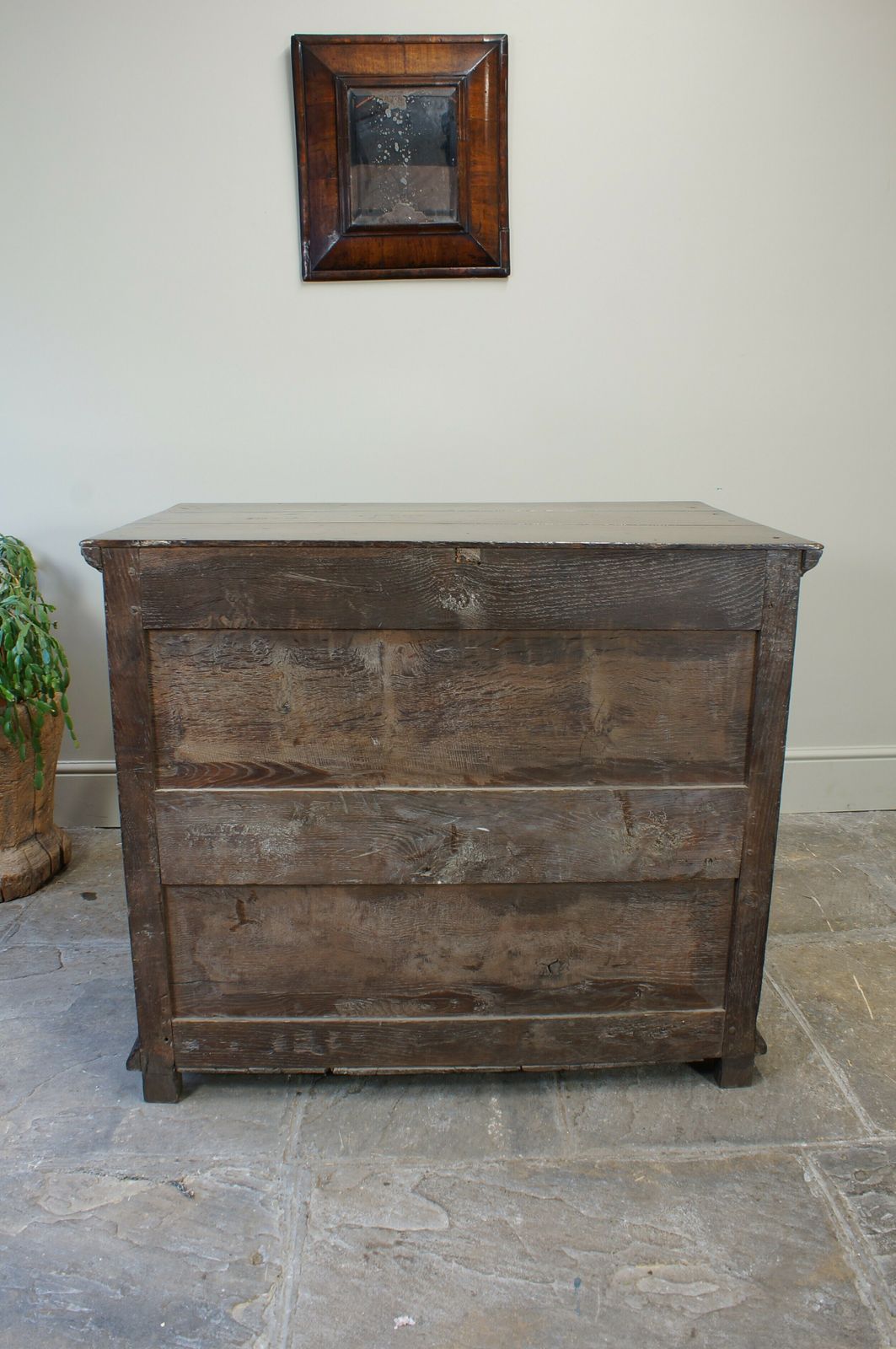 photo buy 17th Century Moulded Oak Chest Of Drawers.