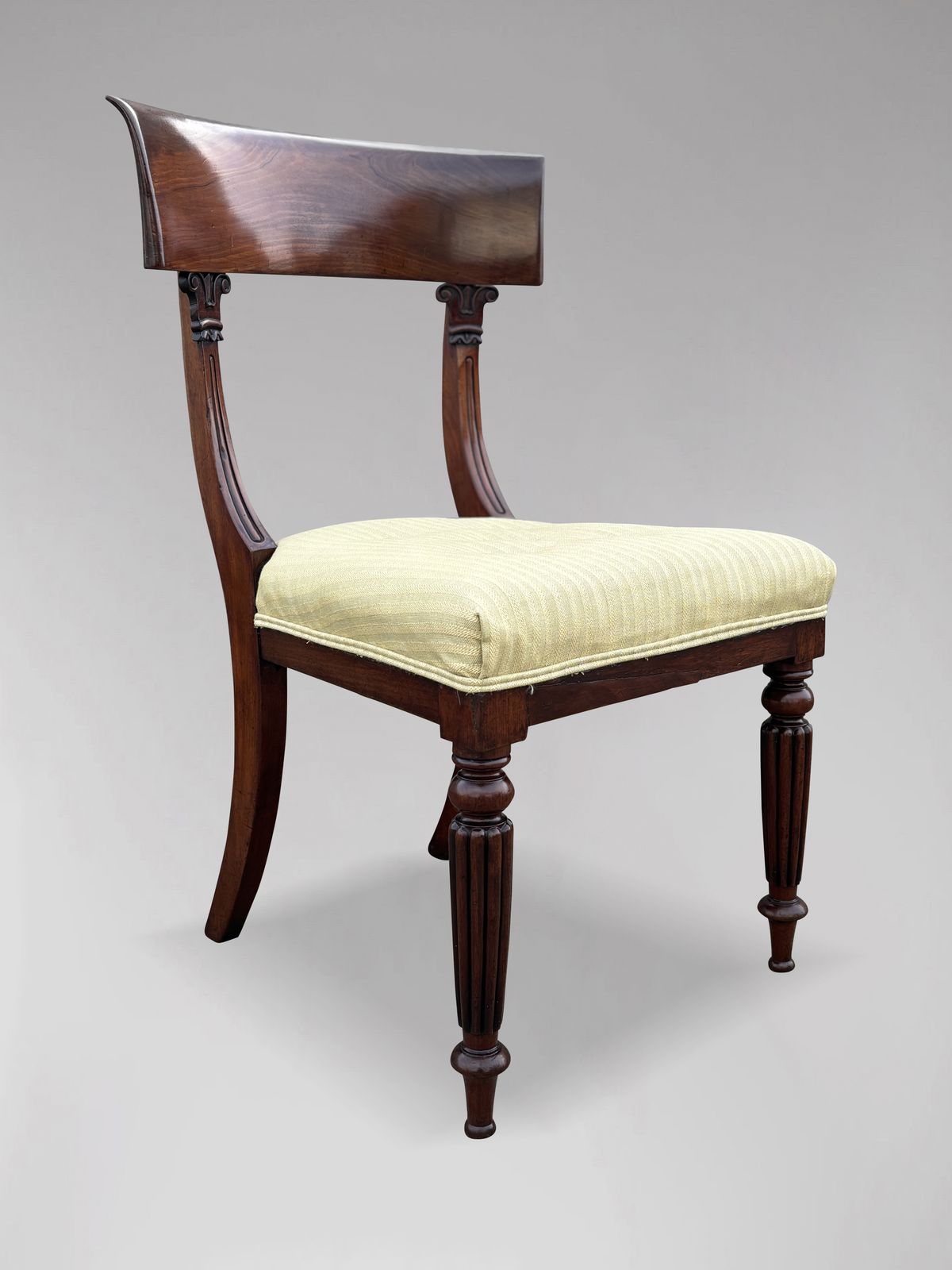 19th Century William IV Period Mahogany Side Chairs photo buy