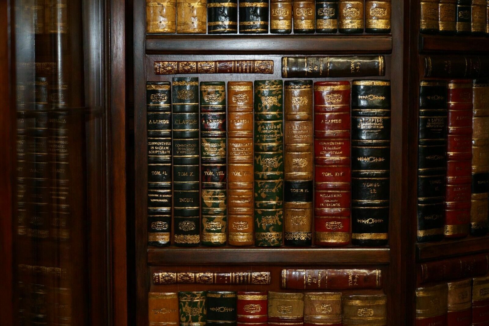 12000.0 Finetheodore Alexander Faux Book Laurel Burl Open Library Bookcase photo