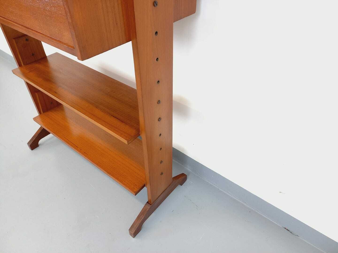 photo vinterior Modular Teak Bookcase, 1960s, Vintage