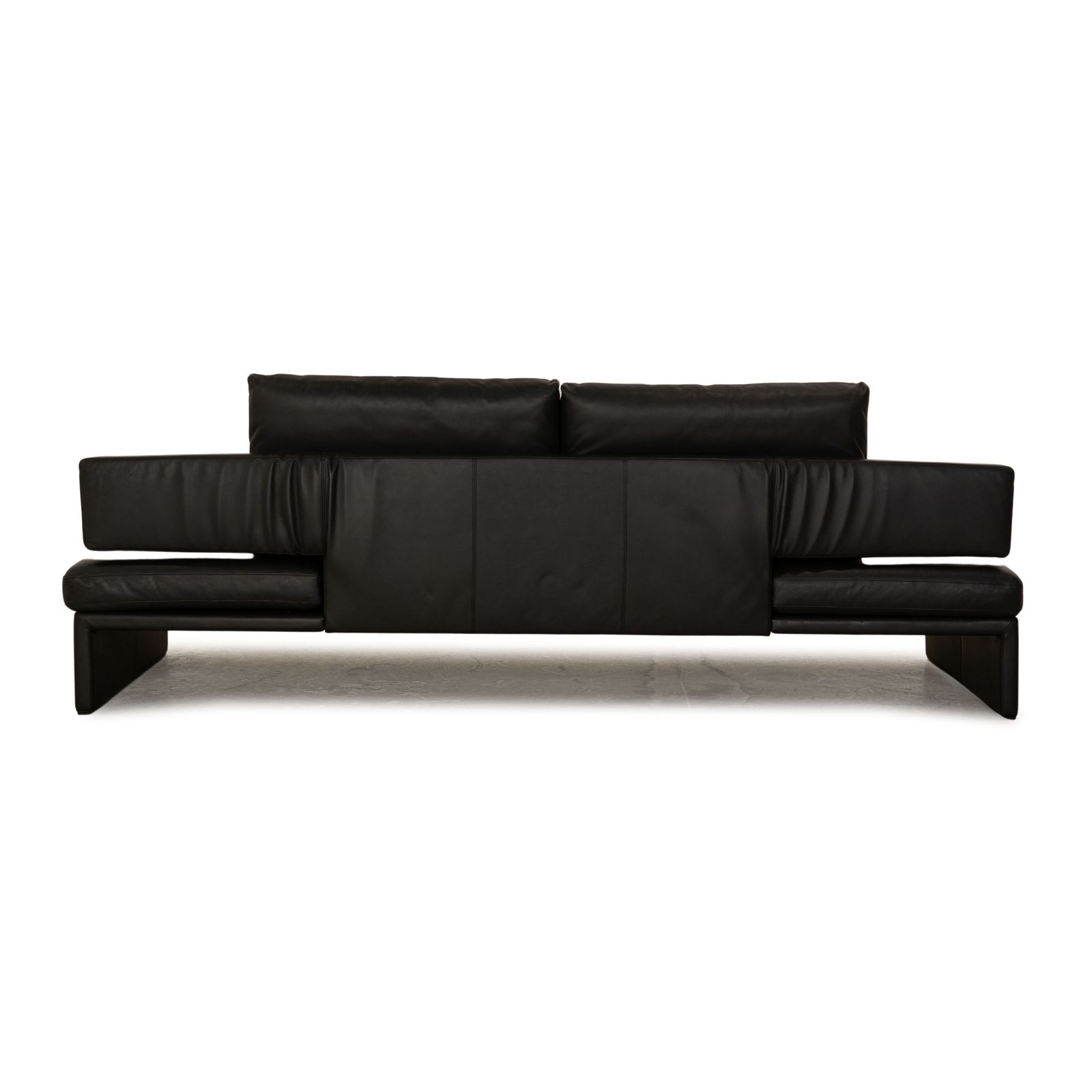 photo for sale Canapé 3 places Walter Knoll Together en cuir anthracite, fonction manuelle