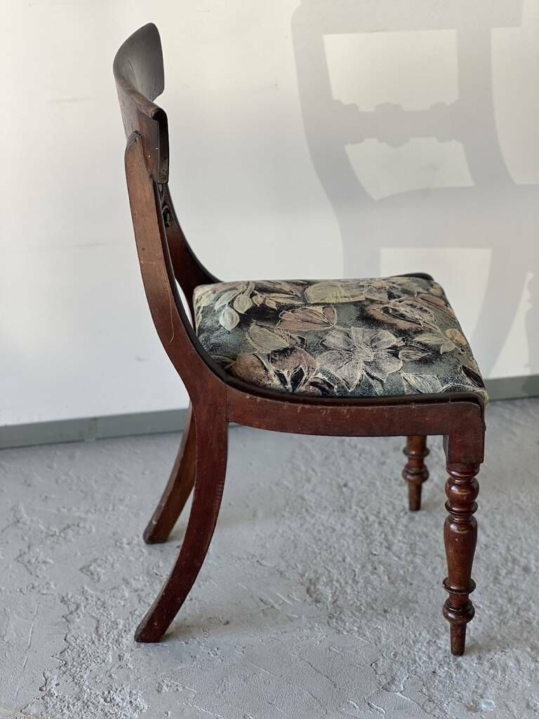 photo vinterior Mahogany Dining Room Set, Work In English 19th Century