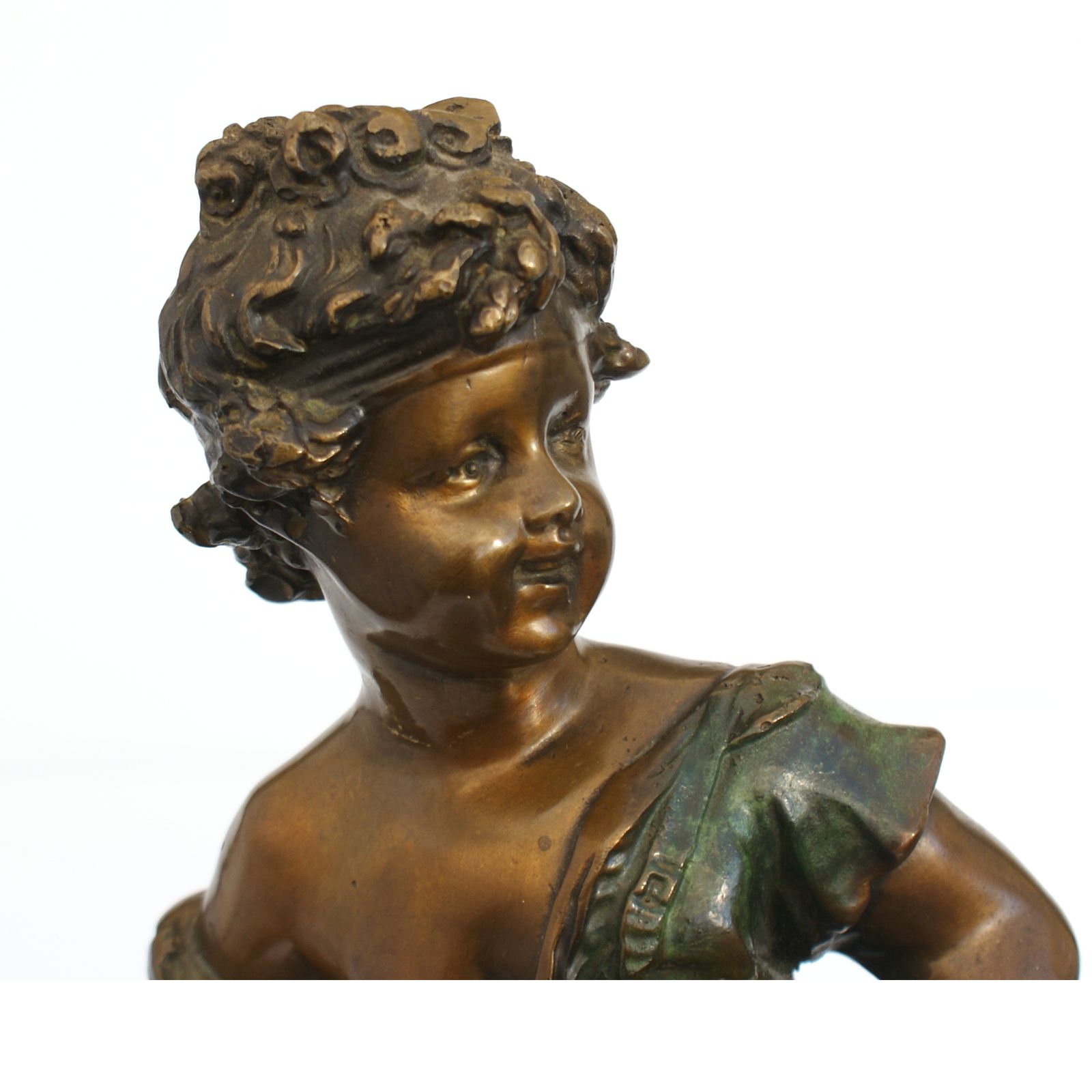 After Auguste Moreau (1834 1917) Bronze Of Cupid photo Home Decor