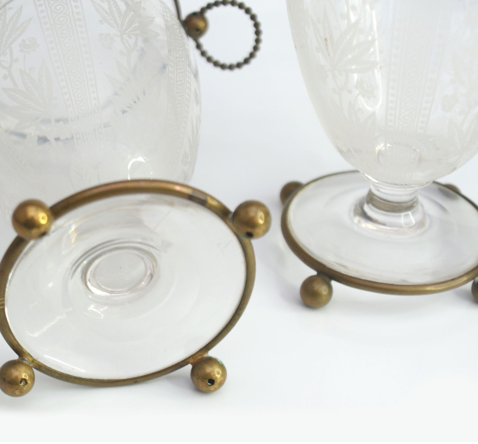 A Pair Of Early 20th Century French Ovoid Vases photo Home Decor
