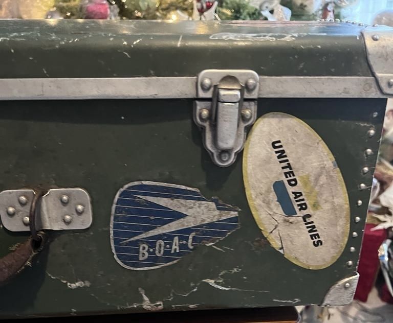 Large Domed Aluminium Suitcase By Heston Aircraft Company photo 200.0