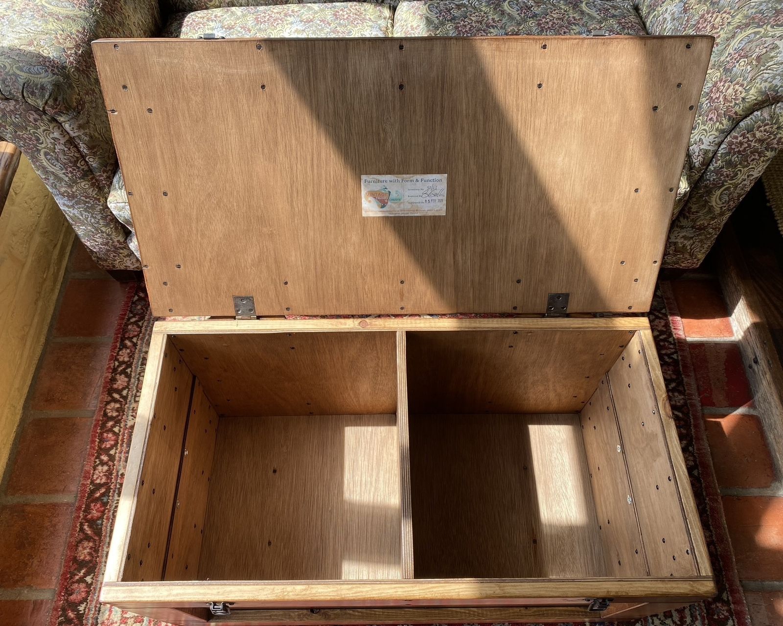 Wooden Trunk Chest For Vinyl Record Collection | Handmade To Order | Customisable photo vintage