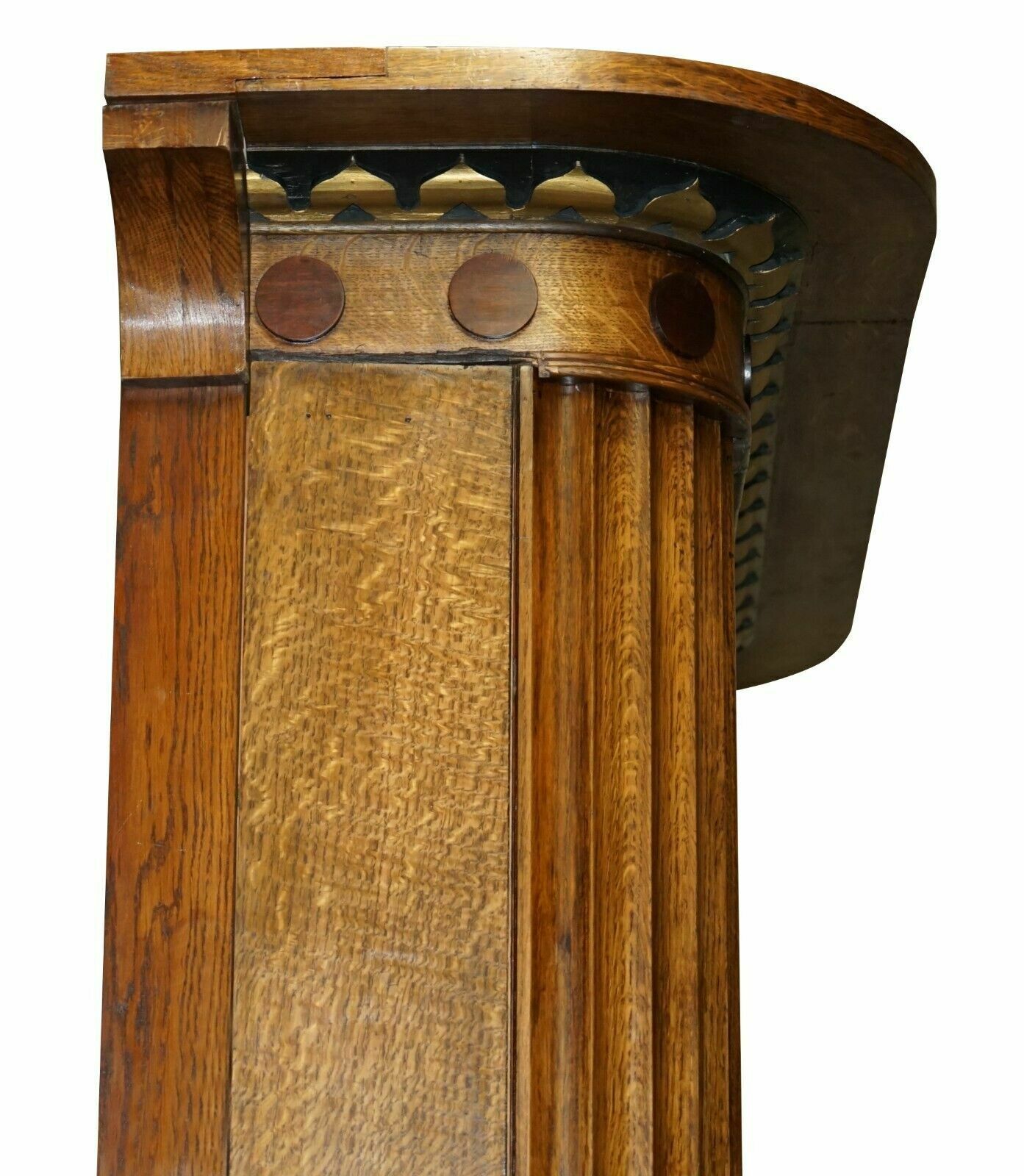 Furniture Meter Antique Samuel Pepys 1666 Style Library Bookcase Part Of Suite photo