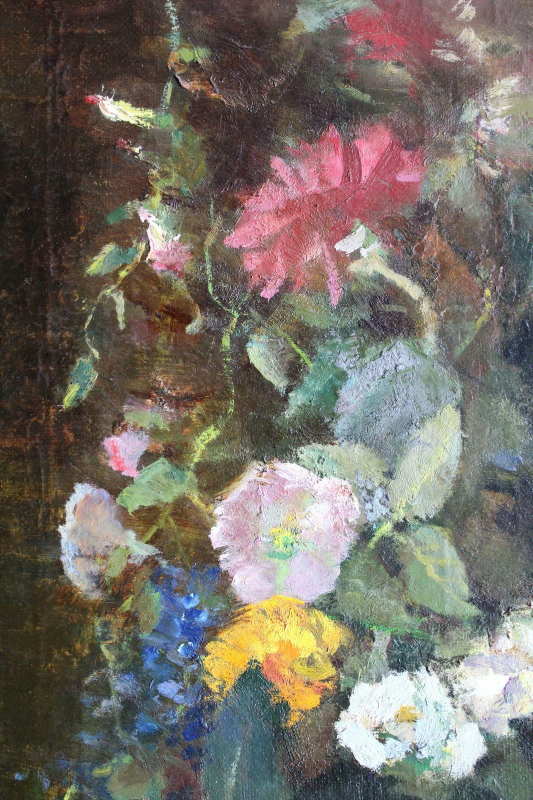 Vladimir Kozin Flowers. 1997, Canvas, Oil, 67x46 Cm 1997 photo 1238.0