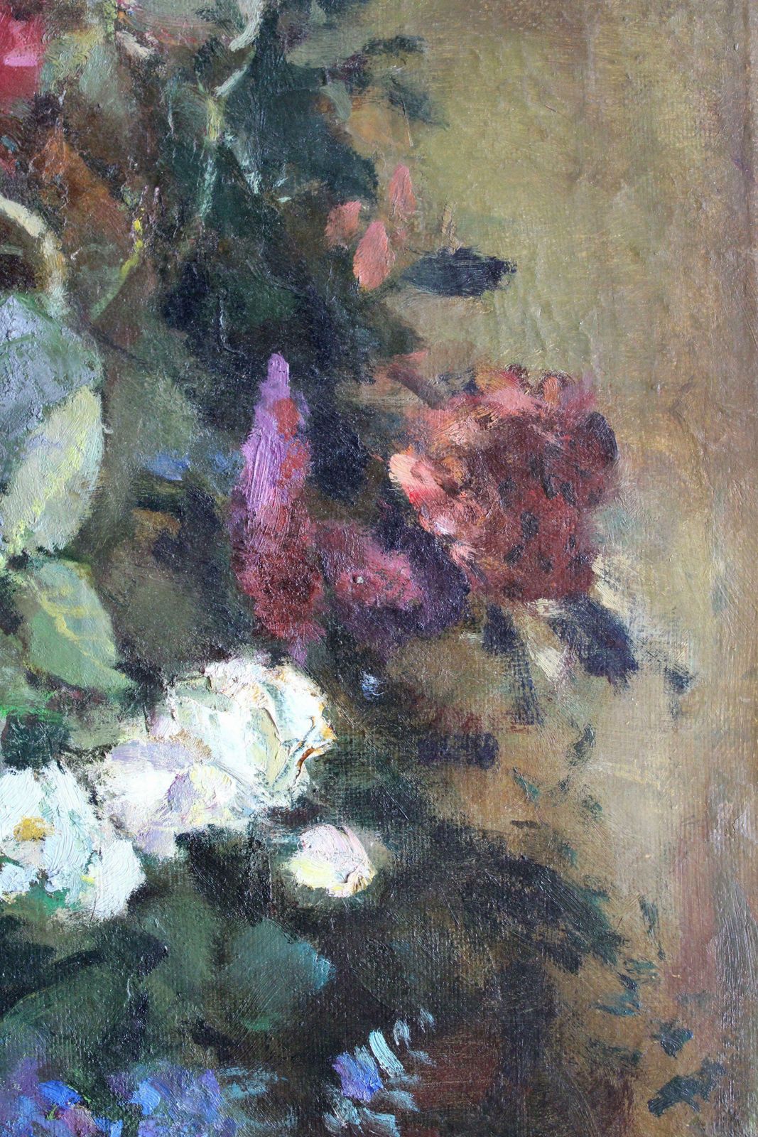 Vladimir Kozin Flowers. 1997, Canvas, Oil, 67x46 Cm 1997 photo vinterior