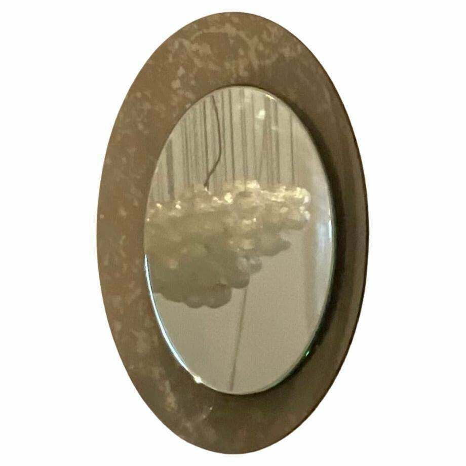 Fontanarte   Erwing Burger   Hanging Mirror   Curved And Etched Glass. photo furniture
