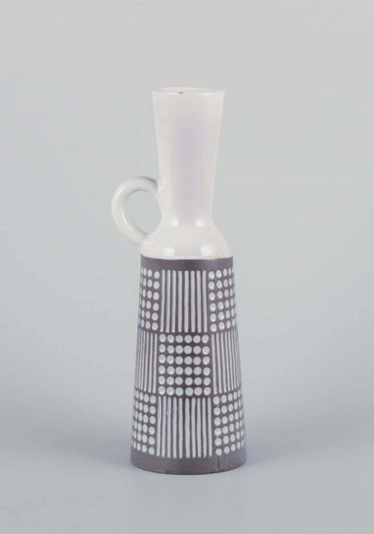 Mari Simmulson For Upsala Ekeby. "Ruta" Pitcher/Vase In Ceramic. photo furniture