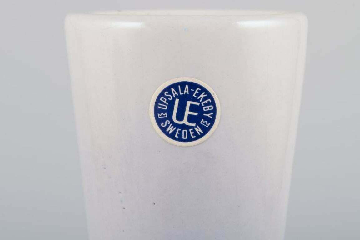 Mari Simmulson For Upsala Ekeby. "Ruta" Pitcher/Vase In Ceramic. photo vinterior