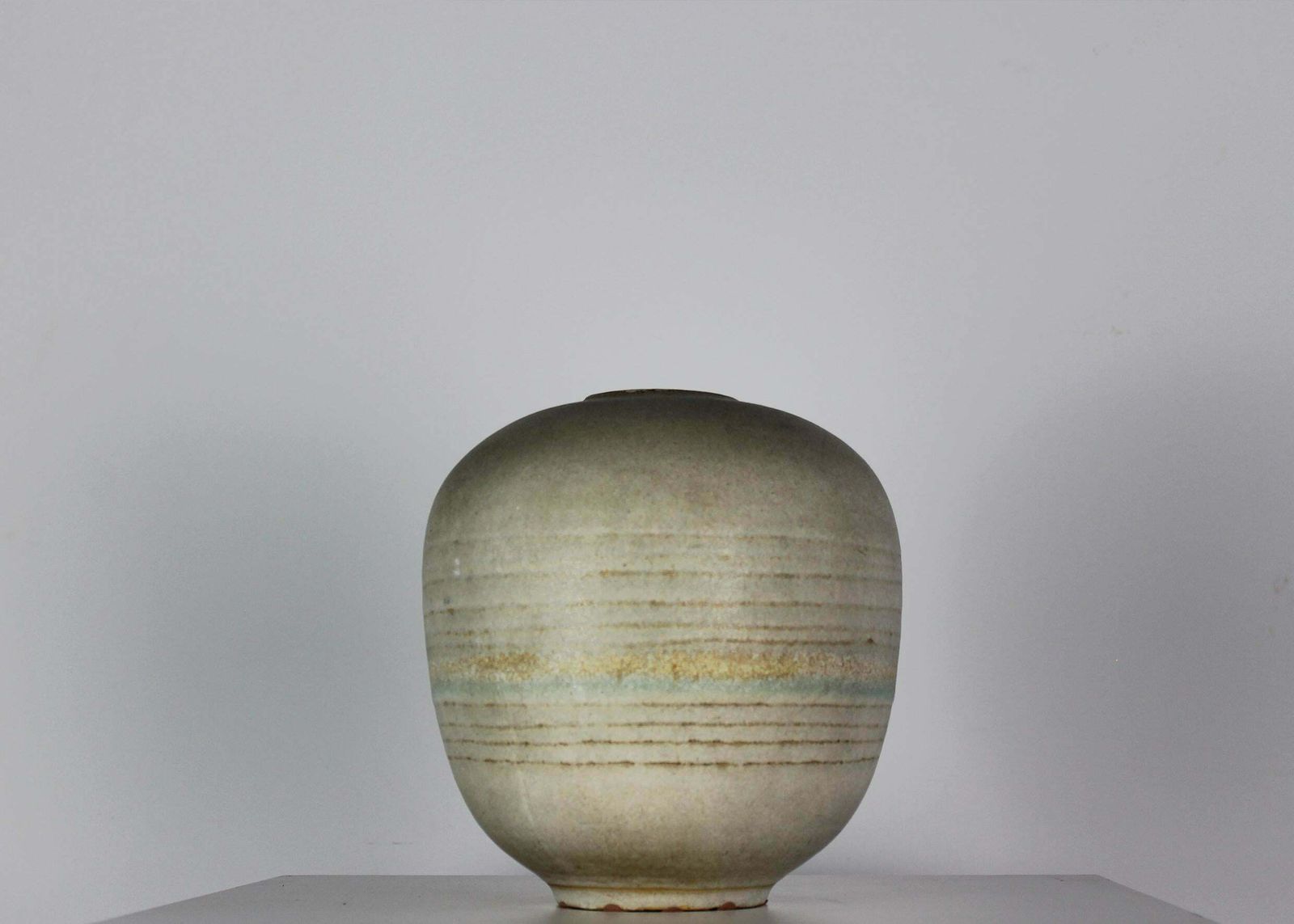 Decorative Vase In Stoneware With Signature By Carlo Zauli 1960s Italy photo Home Decor