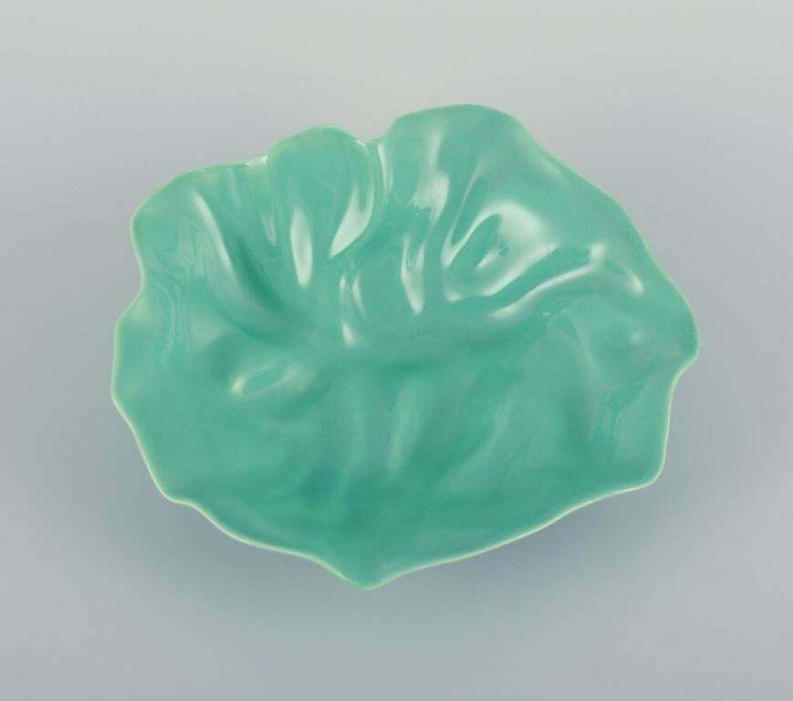 Royal Copenhagen. "4 All Seasons". Two Organic Shaped Bowls In Faience. photo furniture