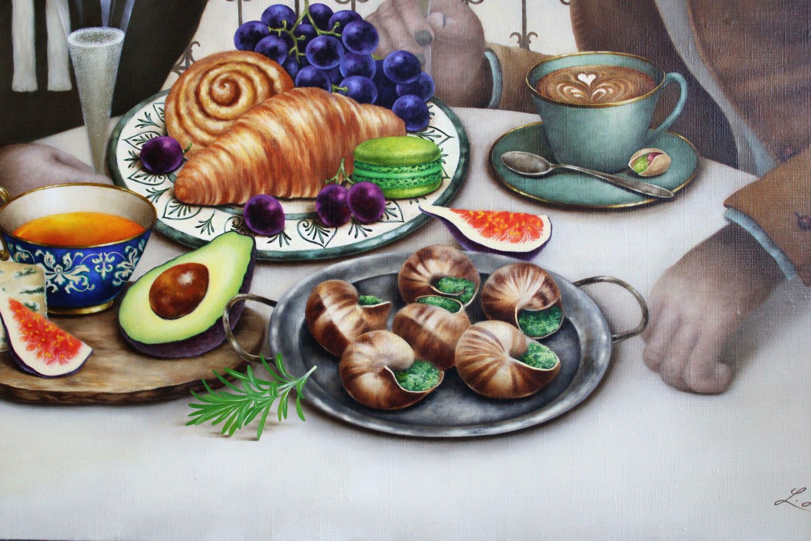 Liene Liepina La Vie Est Belle. 2023, Oil On Canvas, 2023 photo 7430.0