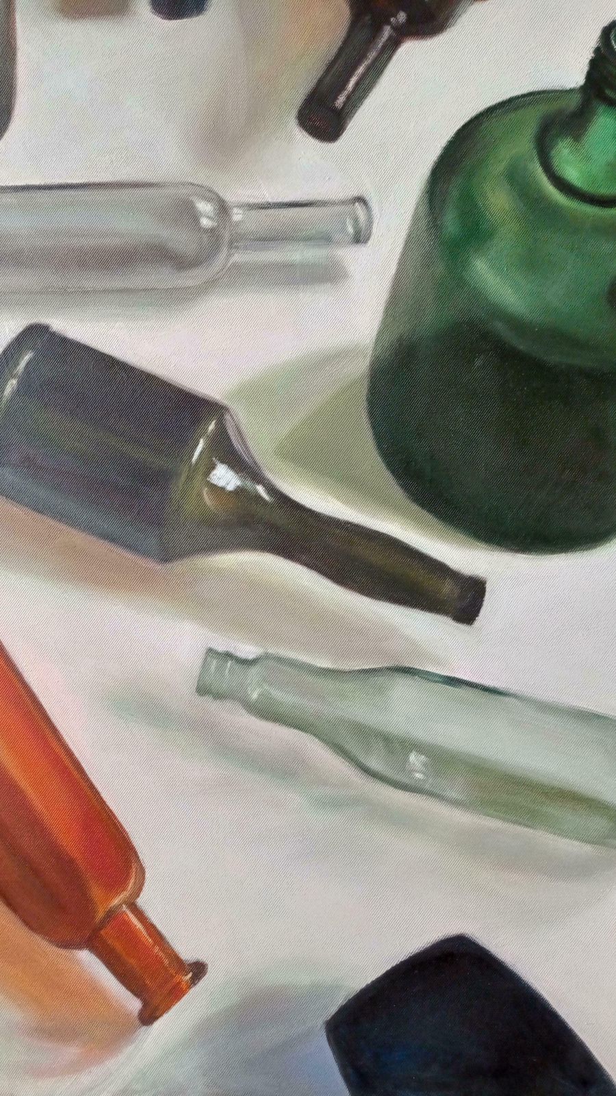 Alyona Prokofjeva Bottles. 2012, Canvas, Oil, 2012 photo for sale