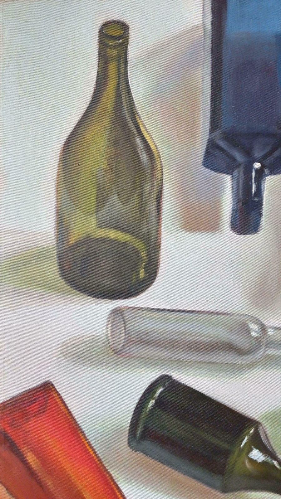 Alyona Prokofjeva Bottles. 2012, Canvas, Oil, 2012 photo 1681.0