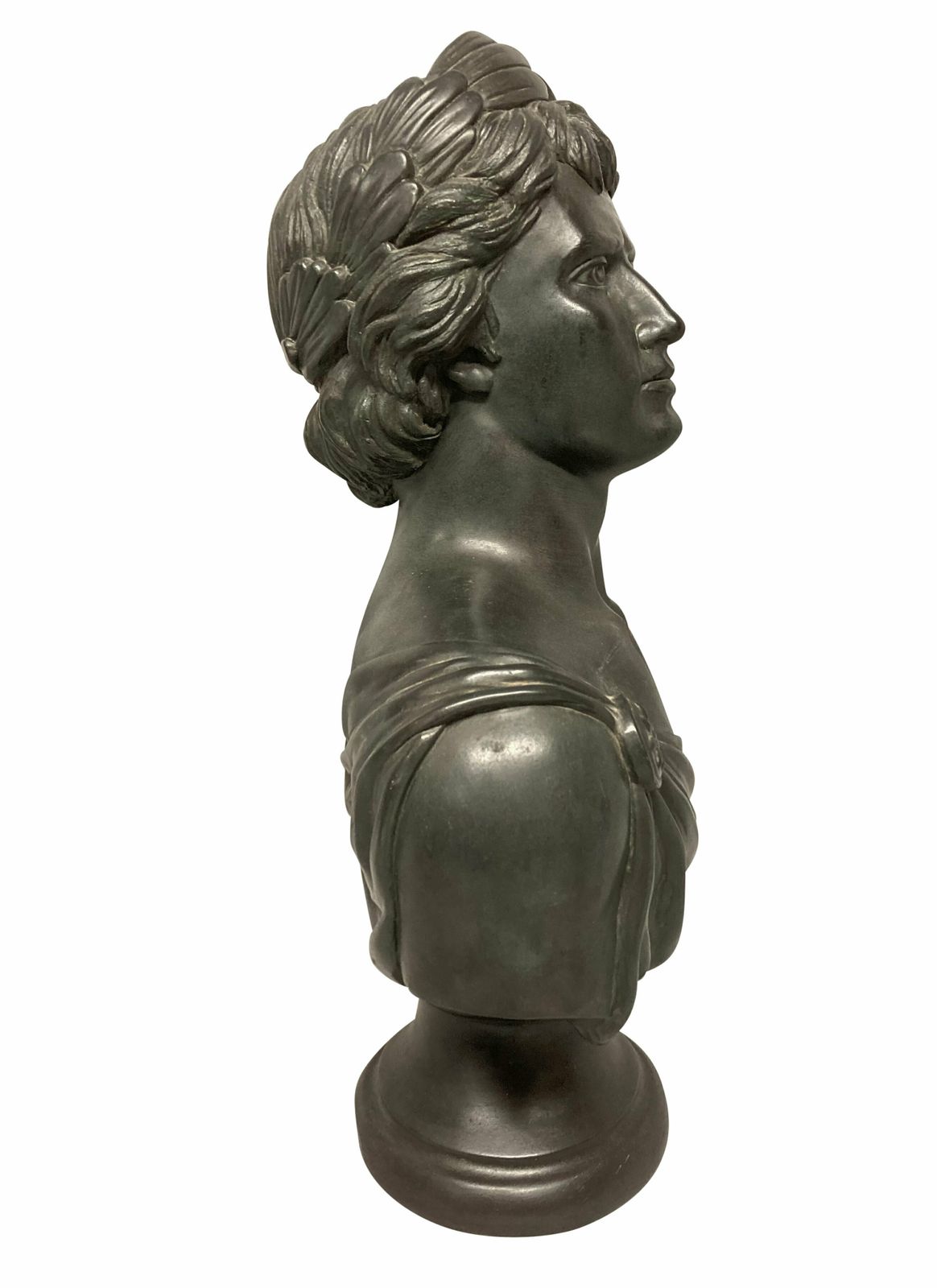 A Plaster Library Bust Of The Emperor Augustus photo for sale