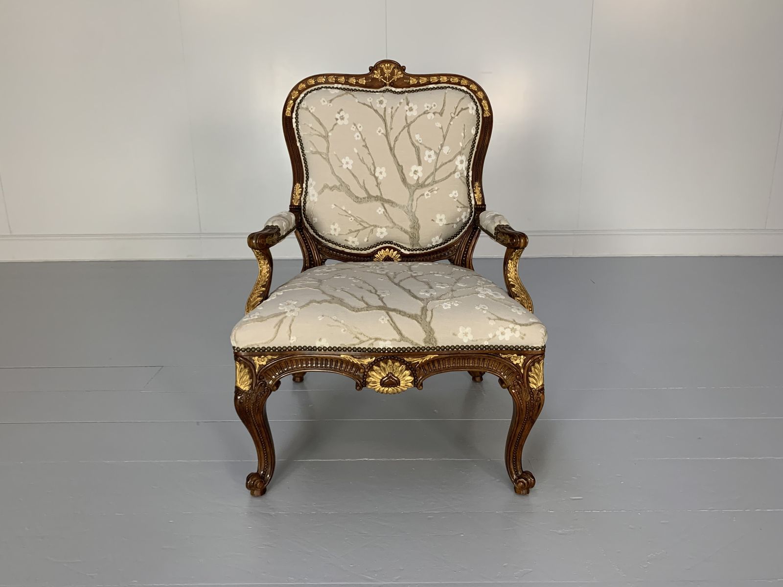 Pair Of Theodore Alexander “Spencer House” Armchairs & Table – Rrp £11,000 photo buy
