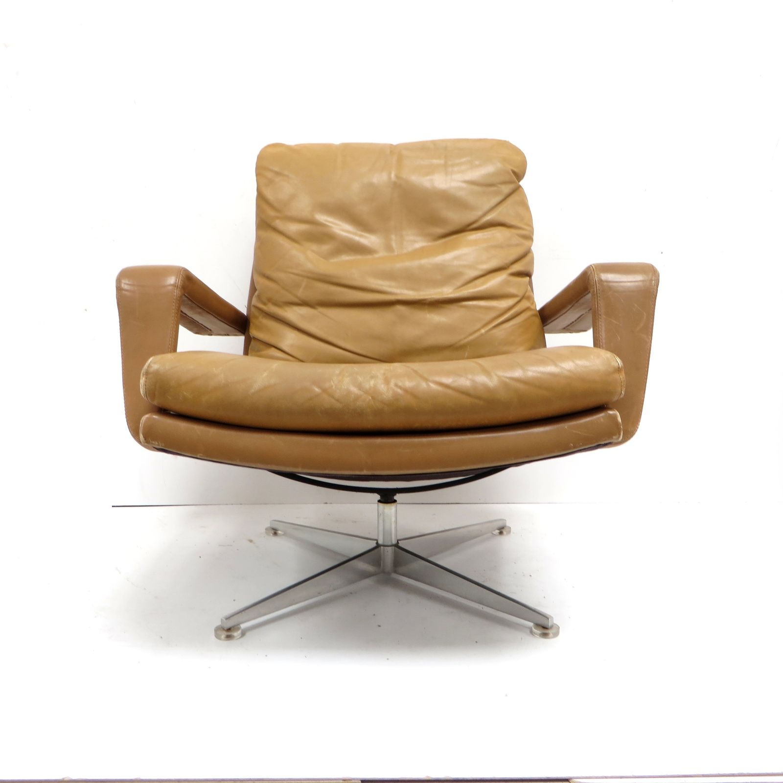 Vintage Swivel Chair Designed By Hans Kaufeld In The 60s photo buy