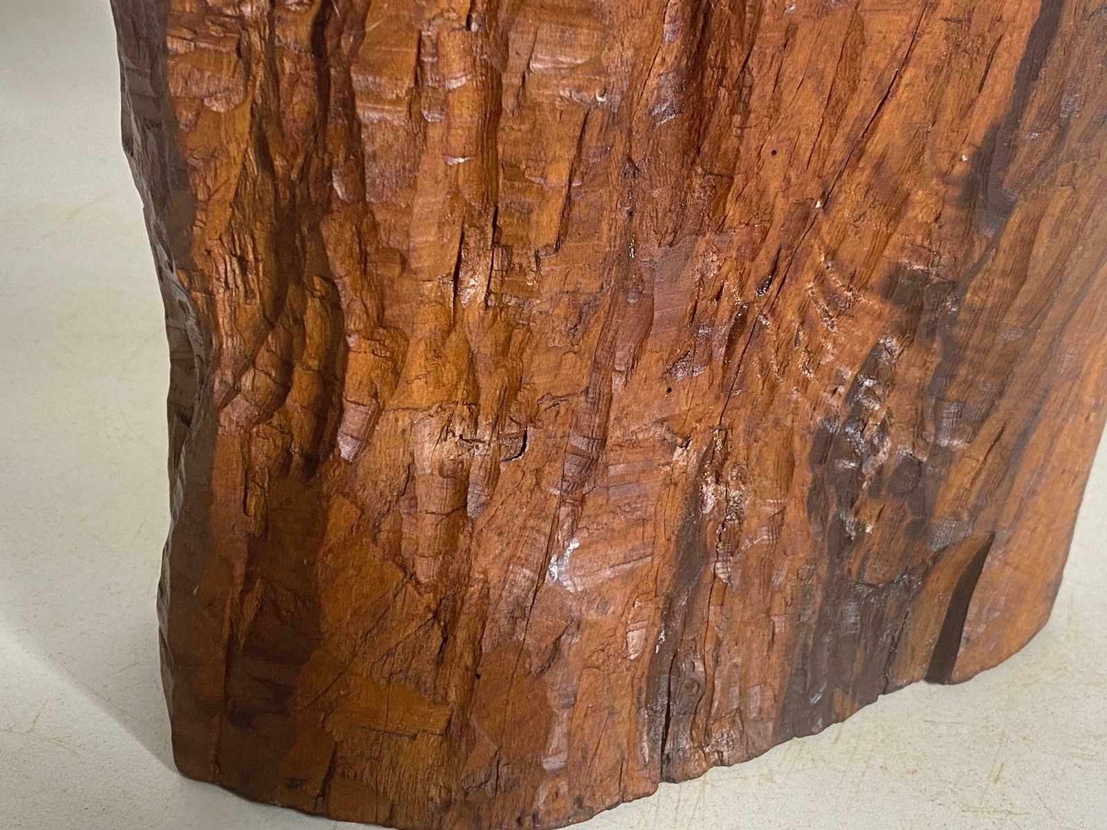 476.0 Sculpture In Wood Butalist Design, 1950s France photo