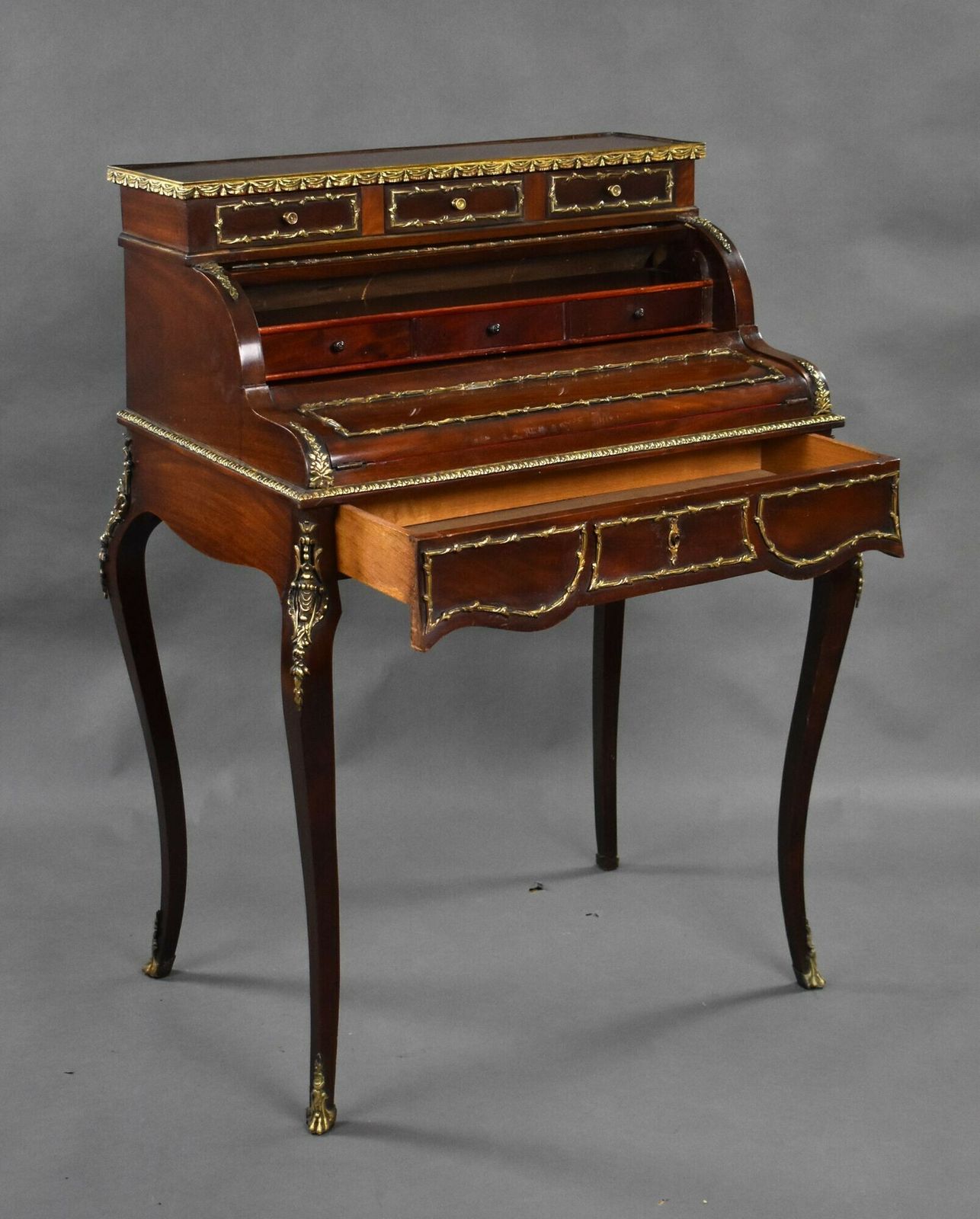 Antique French Style Writing Table By S&H Jewell photo furniture