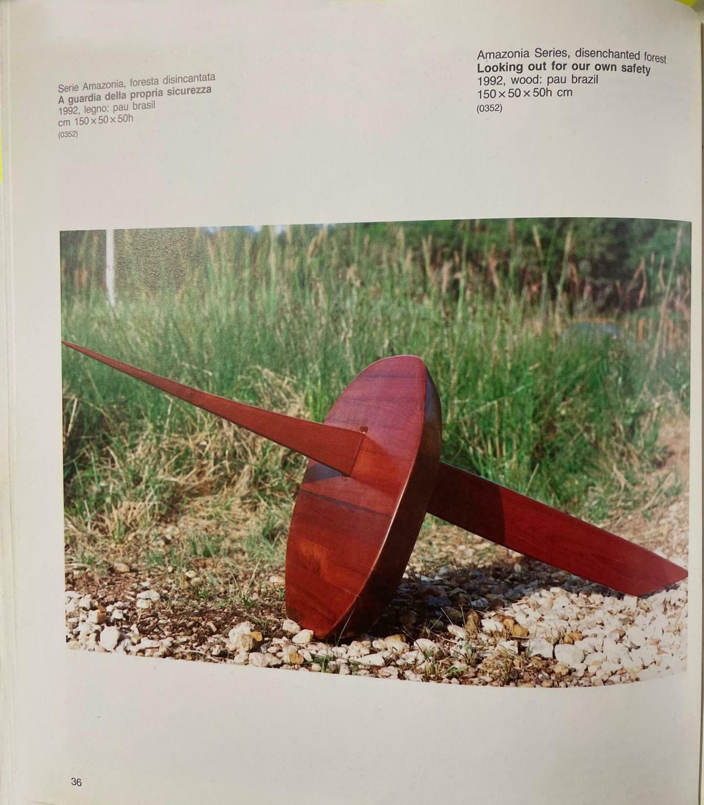 Elvio Becheroni Sculpture, Title: Guardian Your Own Safety, Amazonia Series photo Art