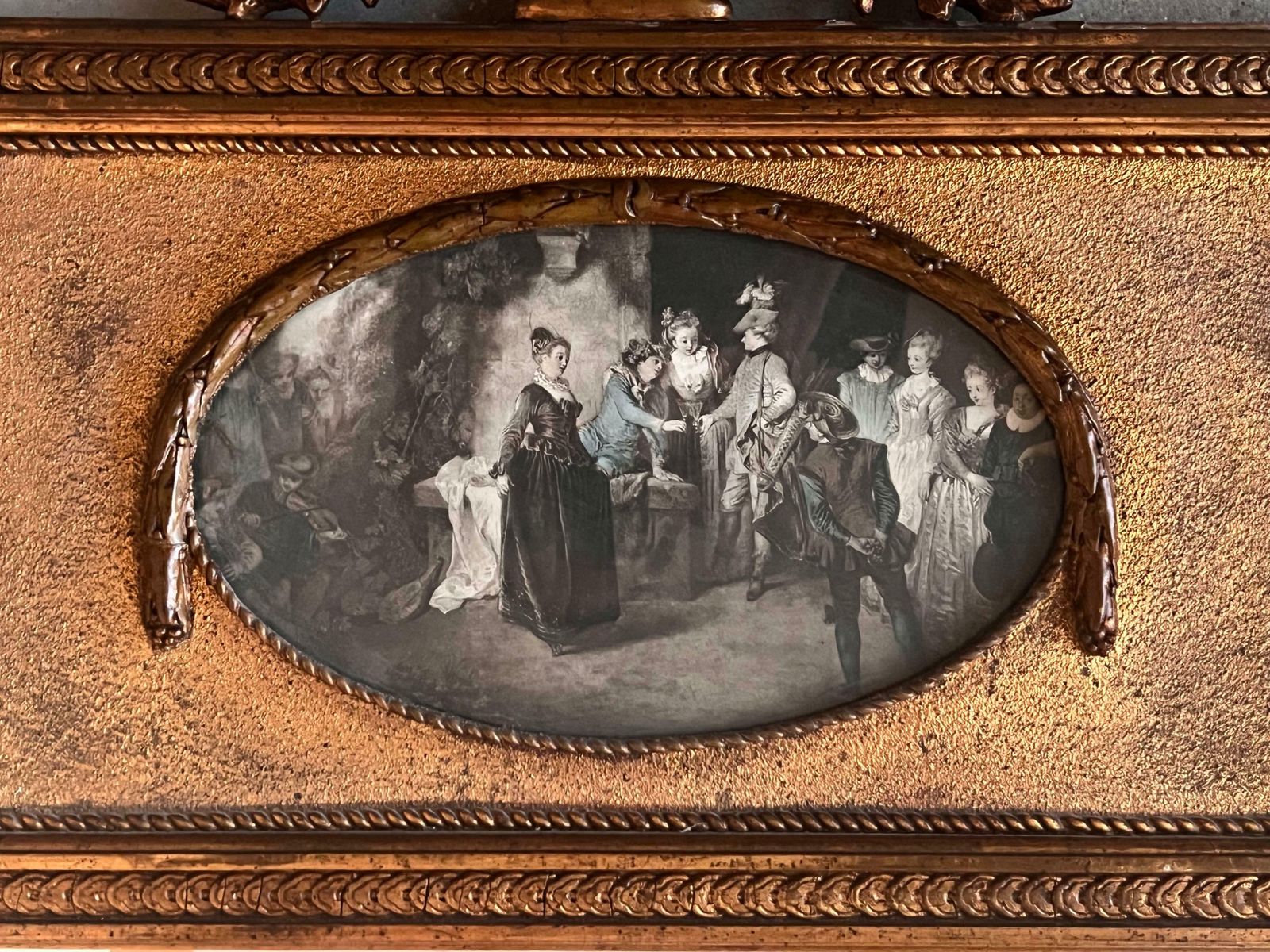 Trumeau mural rectangulaire, XIXe siècle photo vinterior