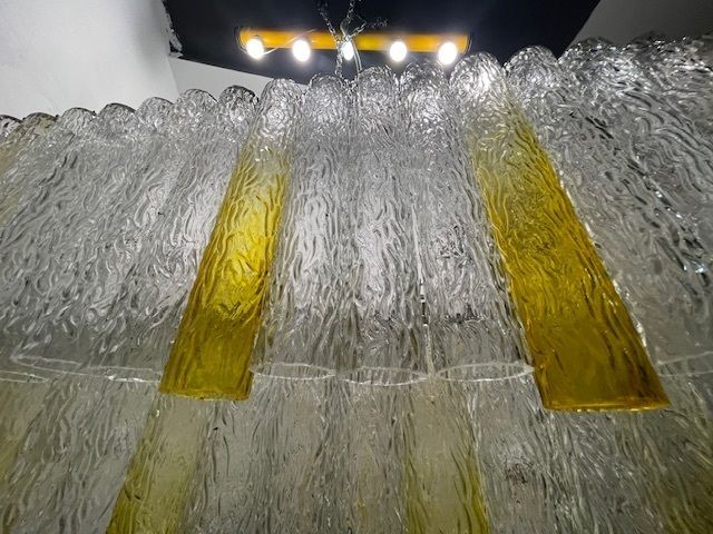 9200.0 Extra Large Glass Tube Chandelier 24 Lights photo