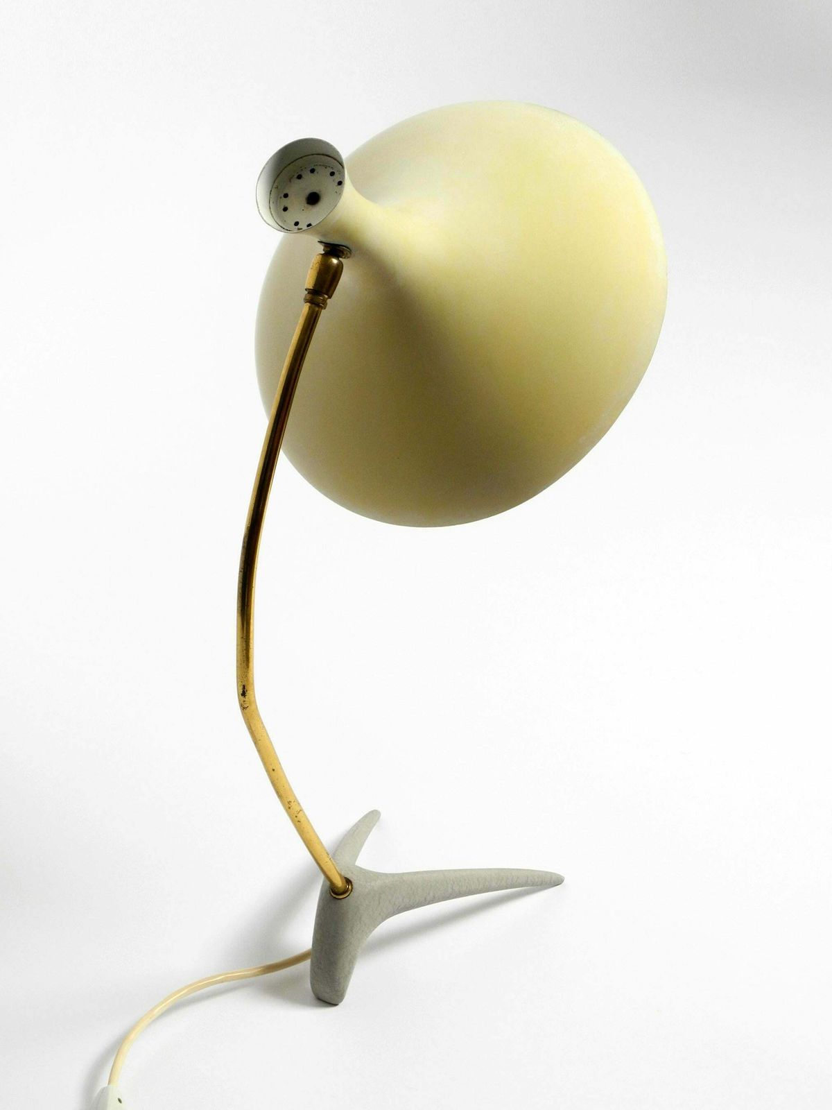 Large Mid Century Modern Crow's Foot Table Lamp By Karl Heinz Kinsky For Cosack photo vinterior