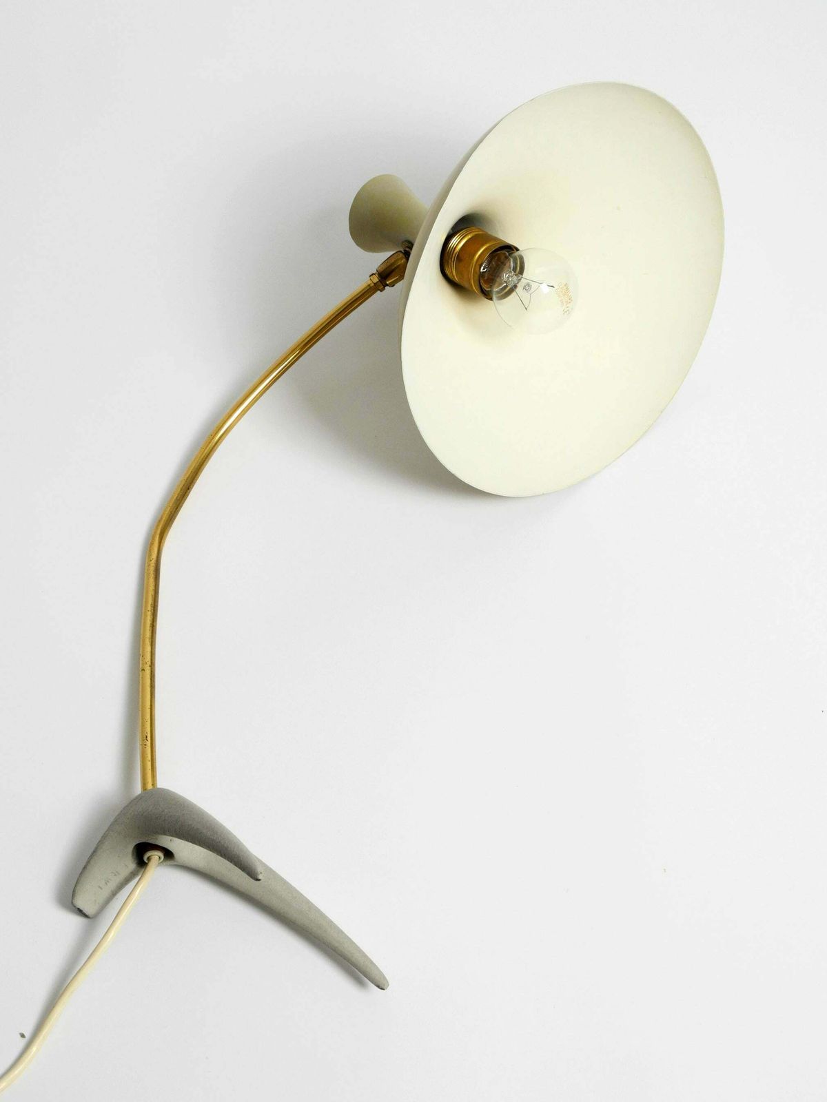 photo for sale Large Mid Century Modern Crow's Foot Table Lamp By Karl Heinz Kinsky For Cosack