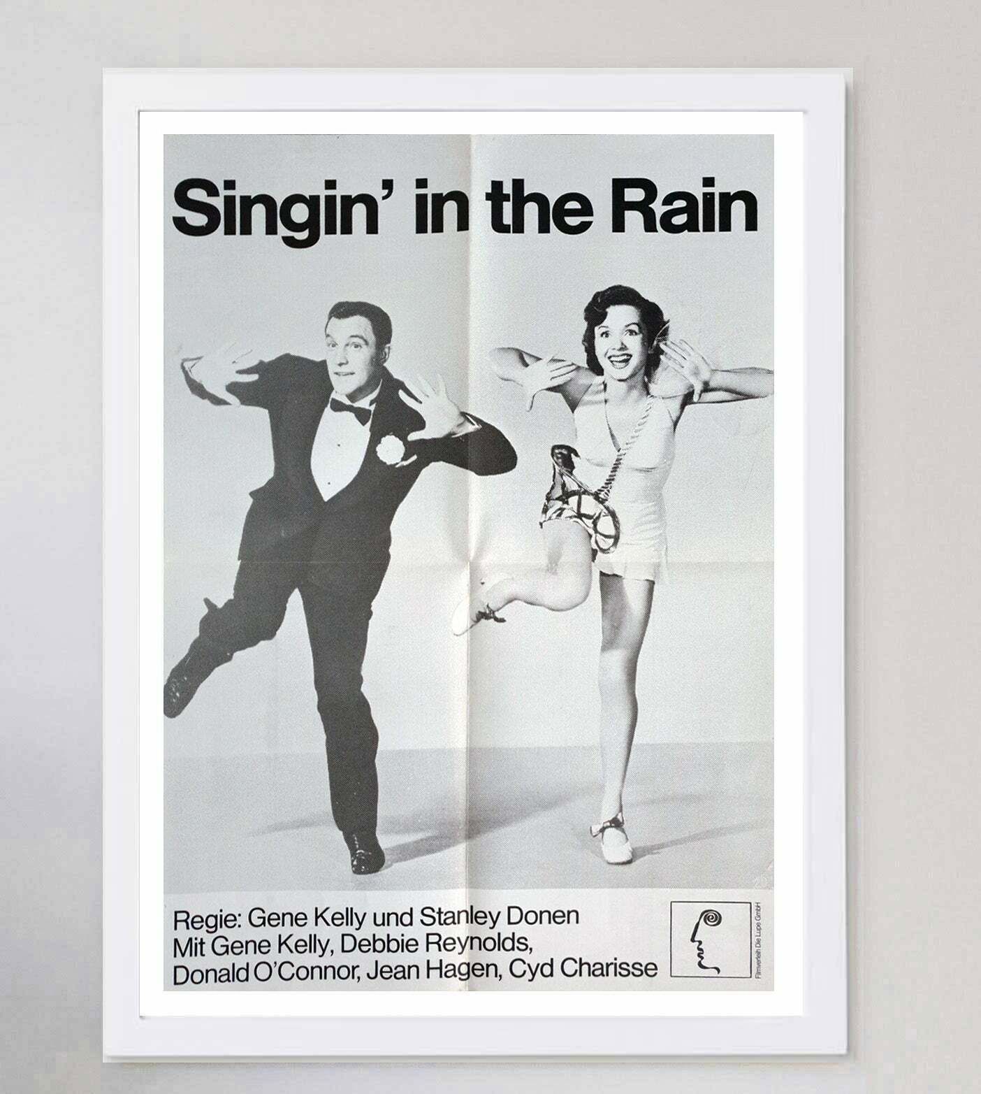 Original Vintage Poster Singin' In The Rain (German) photo for sale