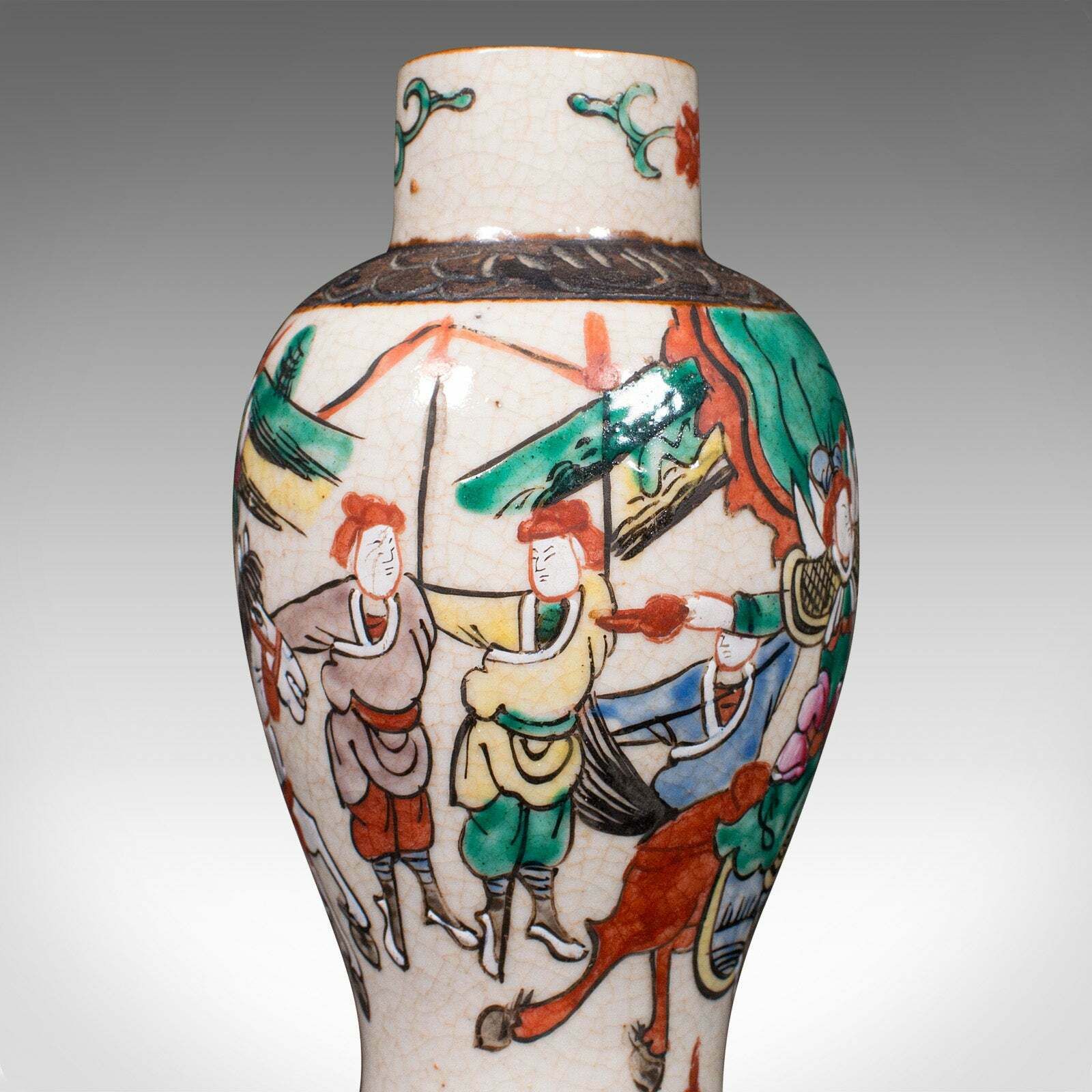 photo for sale Small Antique Posy Vase, Japanese, Ceramic, Flower Urn, Meiji, Victorian, C.1900