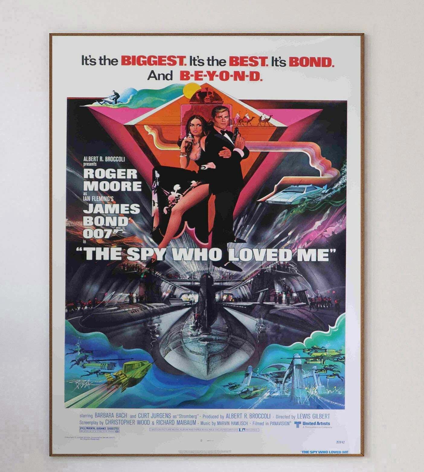 The Spy Who Loved Me Original Vintage Poster photo 691.0