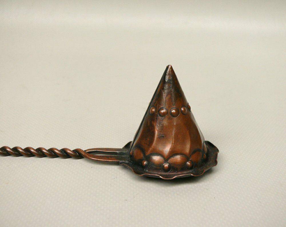 Arts And Crafts Candle Snuffer In Copper, 1890s photo 534.65