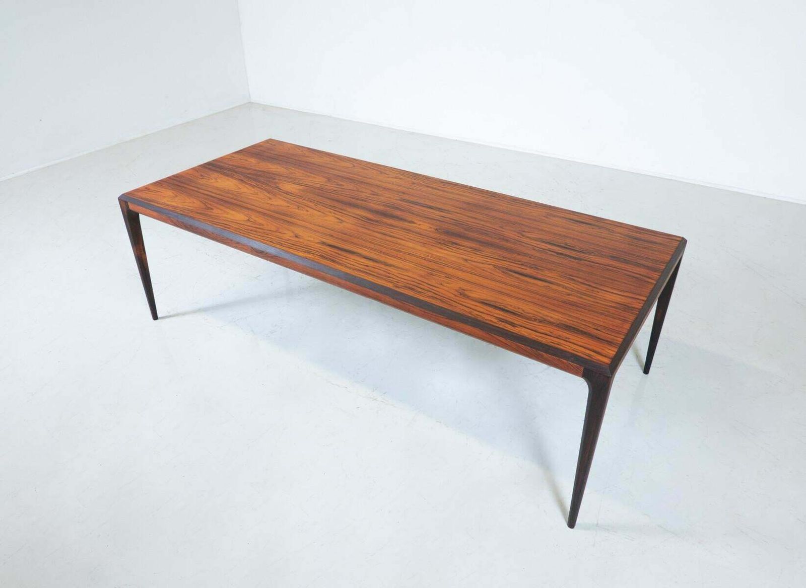 Mid Century Modern Coffee Table By Johannes Andersen By Silkeborg, 1960s photo for sale