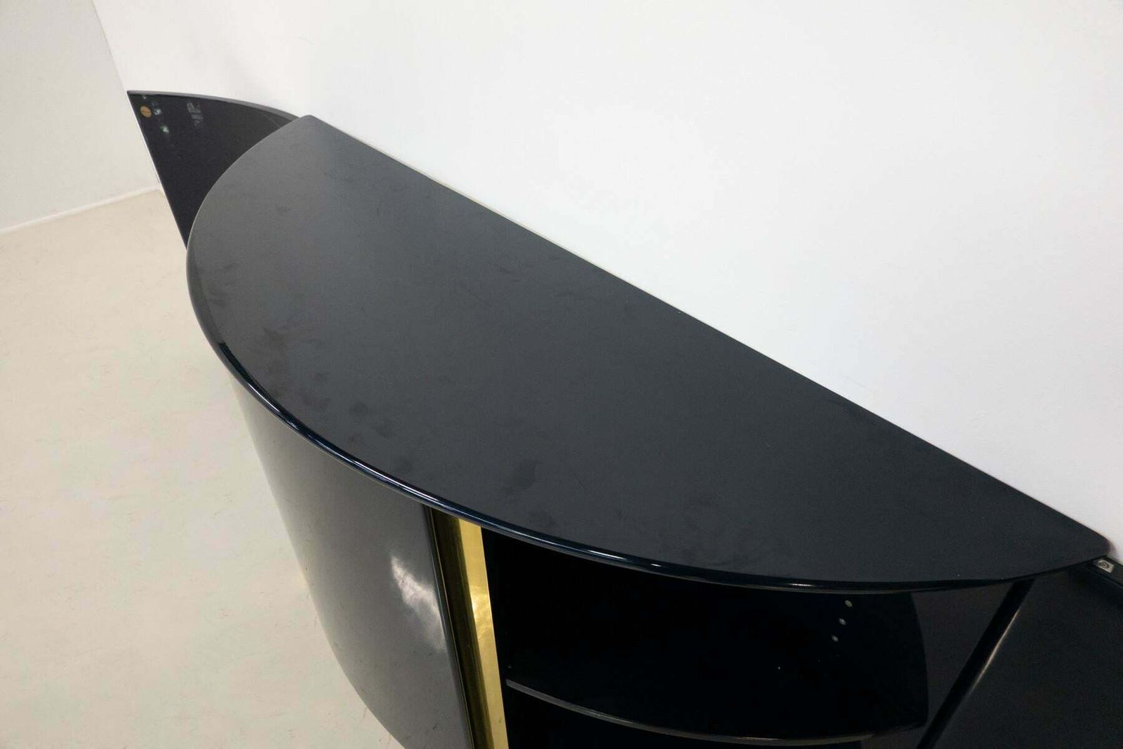 Mid Century Modern Blue Sideboard By Luigi Caccia Dominioni For Azucena, 1970s photo Furniture