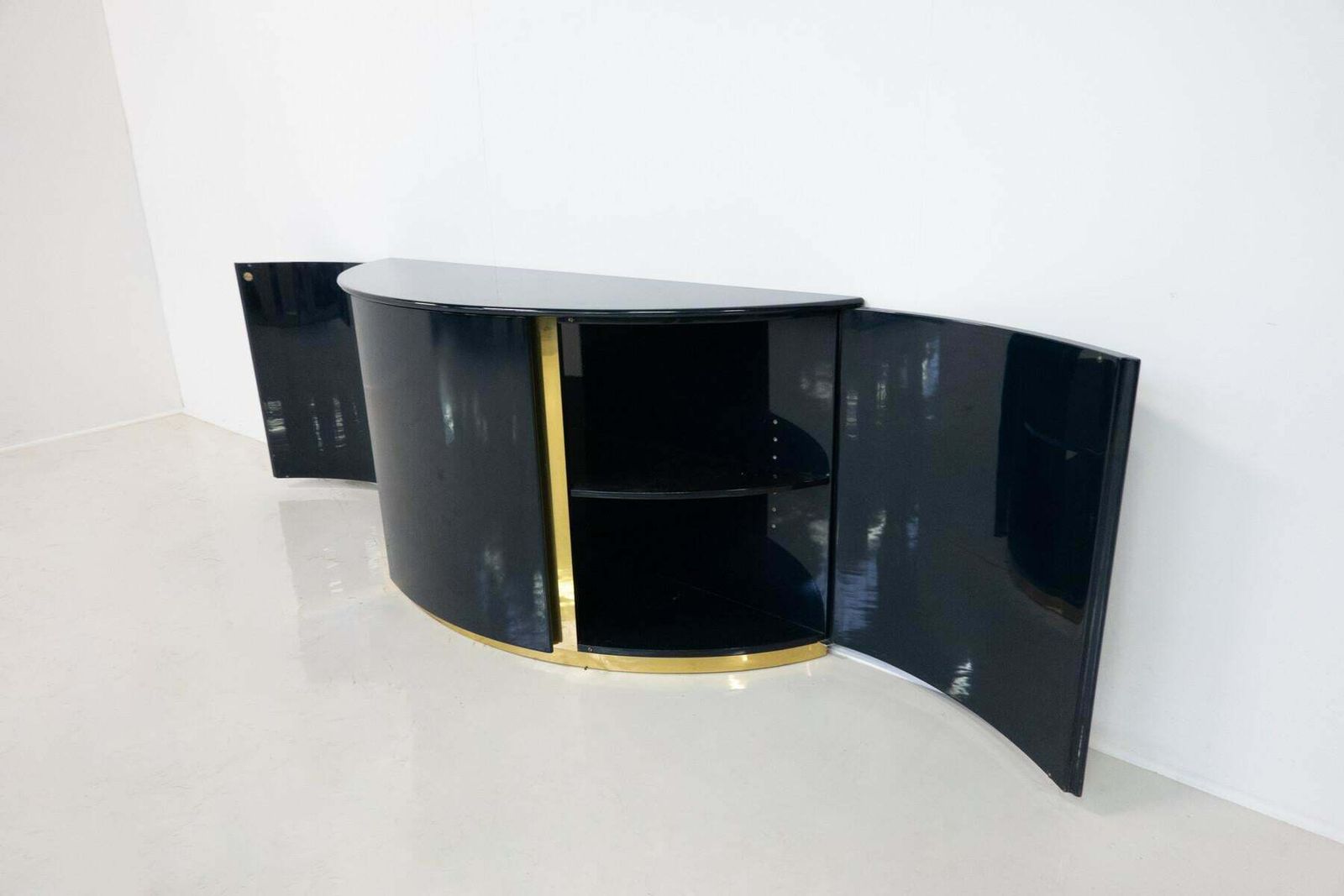 Mid Century Modern Blue Sideboard By Luigi Caccia Dominioni For Azucena, 1970s photo 5057.0