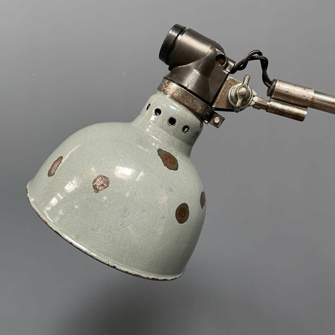 Grote Gepolijste Rademacher Klemmlamp photo vinterior