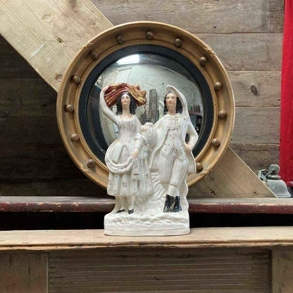 Staffordshire Pottery Group   'Rural Couple' photo for sale