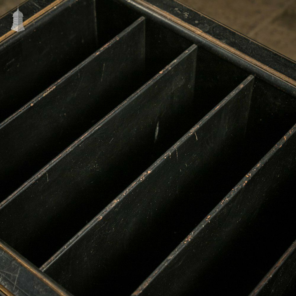 Victorian Canterbury Sheet Music Rack, Ebonised Hardwood With Gold Column Details photo for sale