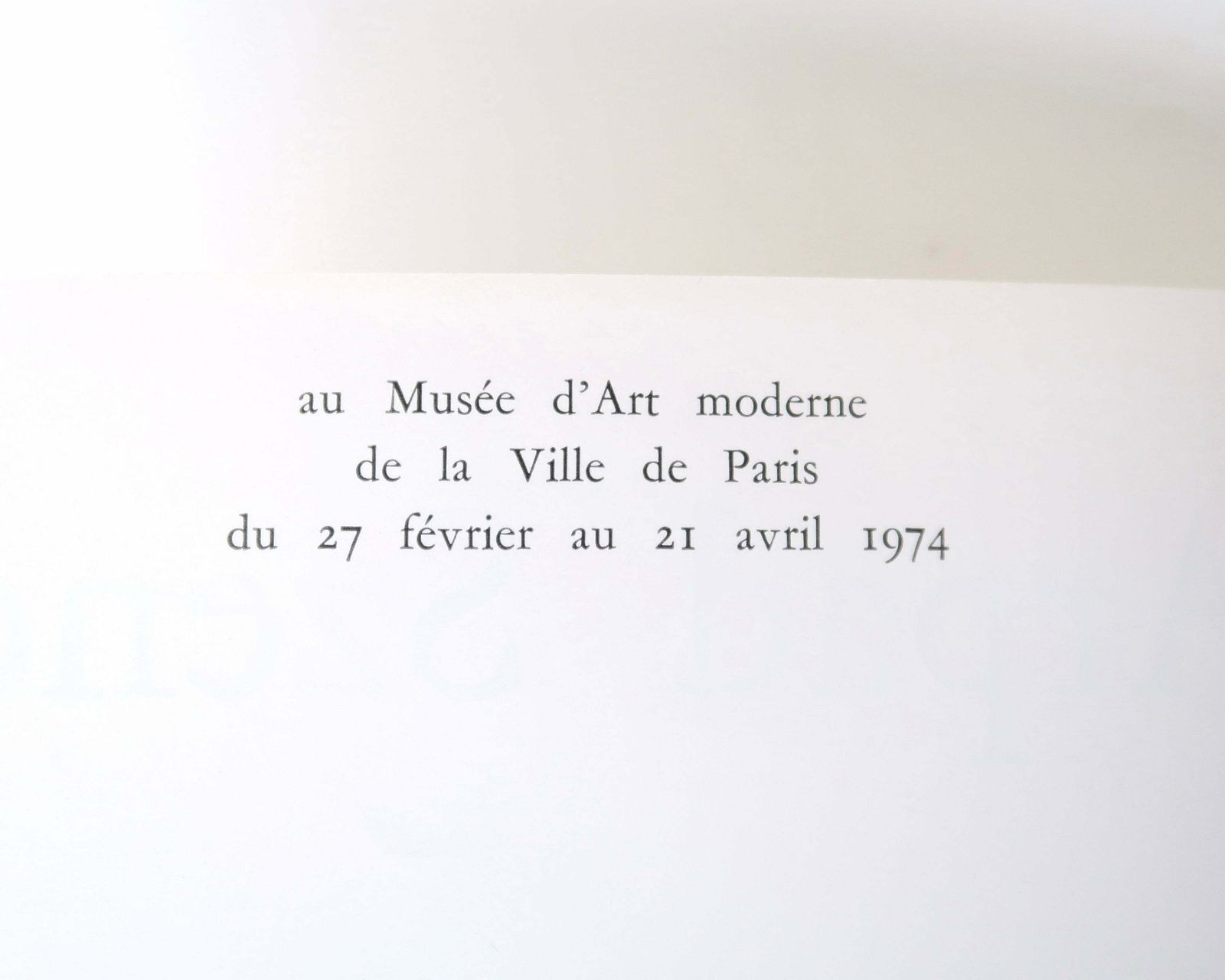 French Catalog : Arpad Szenes, Peintures Et Gouaches 1930   1973, Musée D'art Moderne Paris 1974 / Book, Art, Abstract, Painting photo for sale