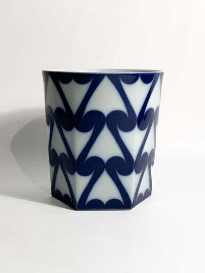 White And Blue Porcelain Vase By Studio Linie For Rosenthal, 1980s photo furniture