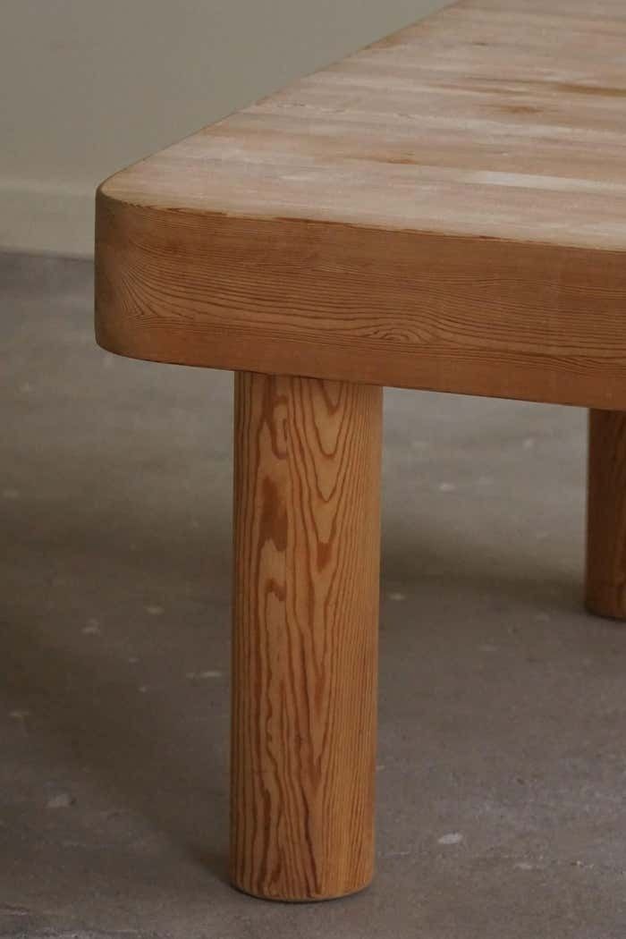 20th Century, Square In Pine With Chunky Legs By Rainer Daumiller, Danish Modern photo 4401.0