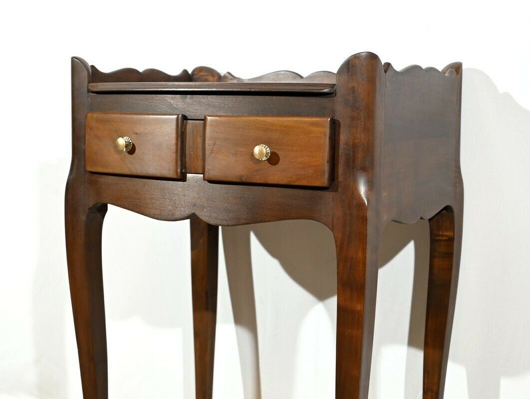 1154.59677426 Small Walnut Living Room Table, Louis XV Style – 1st Part 20th photo