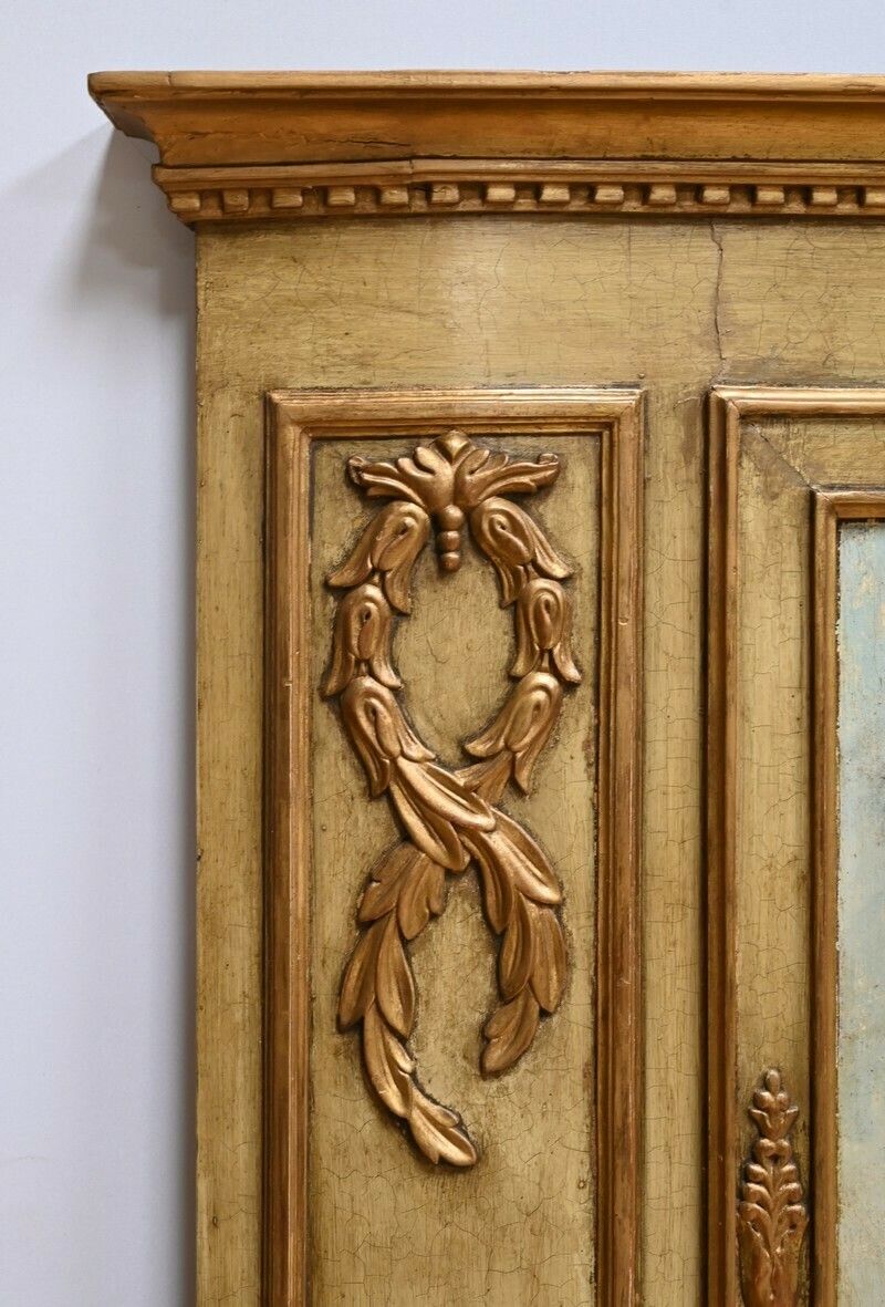 photo for sale Important Trumeau In Golden Wood, Louis XVI Period – Late 18th Century