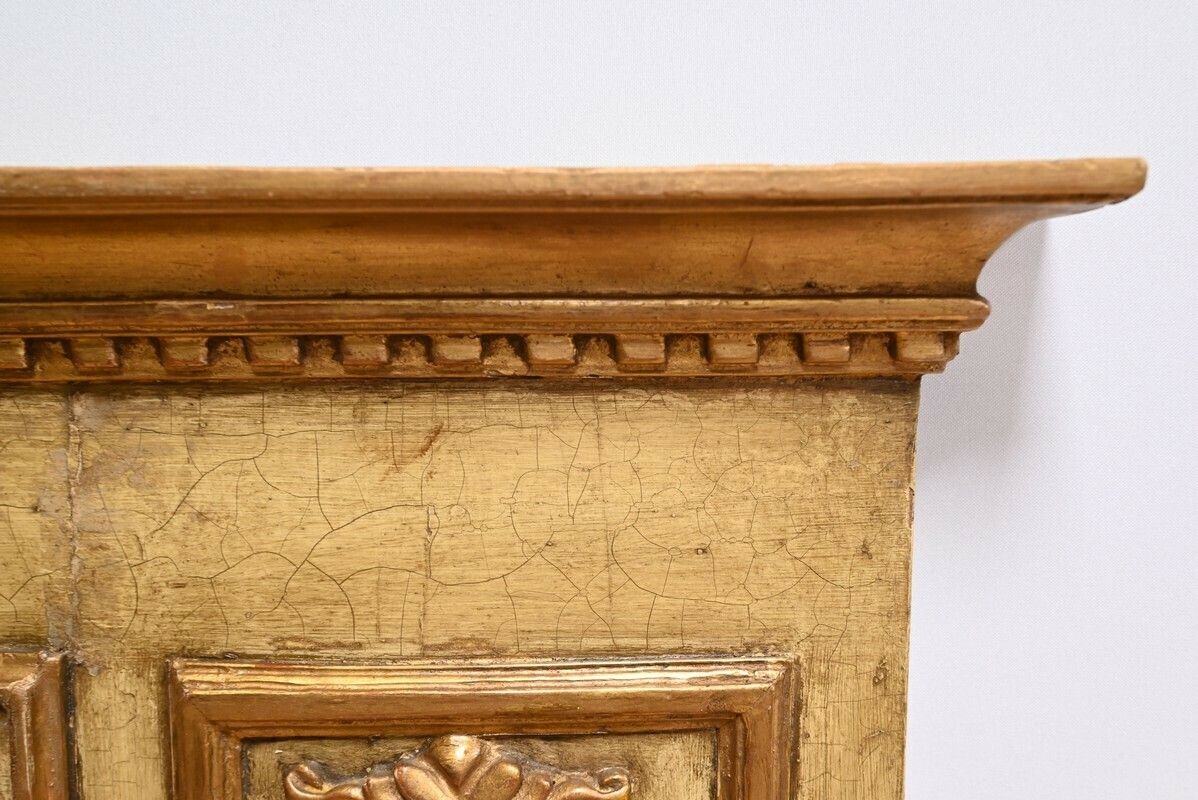 photo buy Important Trumeau In Golden Wood, Louis XVI Period – Late 18th Century