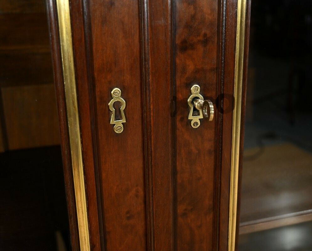 photo buy Large Mahogany Bookcase, Louis XVI Style – Mid 19th Century